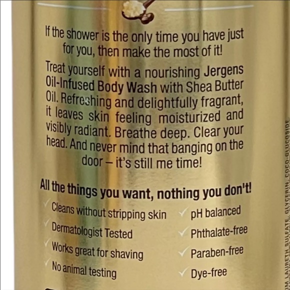 jergens Bath & Body 2 Pack Jergens Enriching Shea Butter Oil